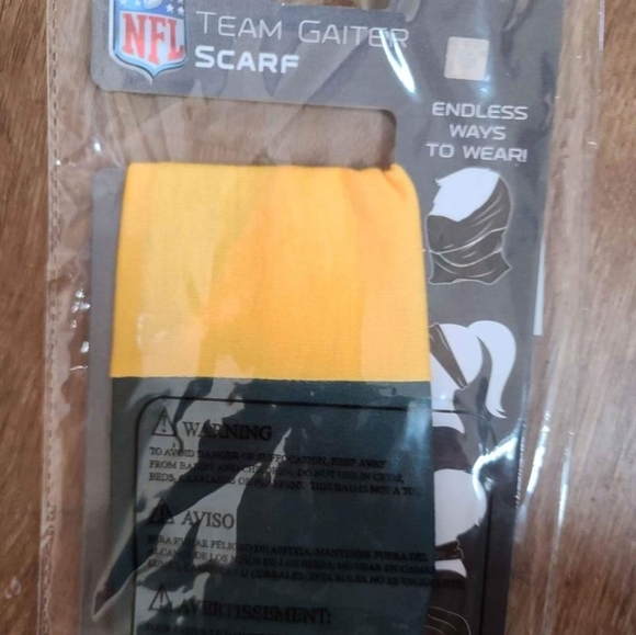 ๐ง ๐ ๐๐ NFL Green Bay Packers Gaitor Scarf NEW!!! Unisex - Picture 6 of 7